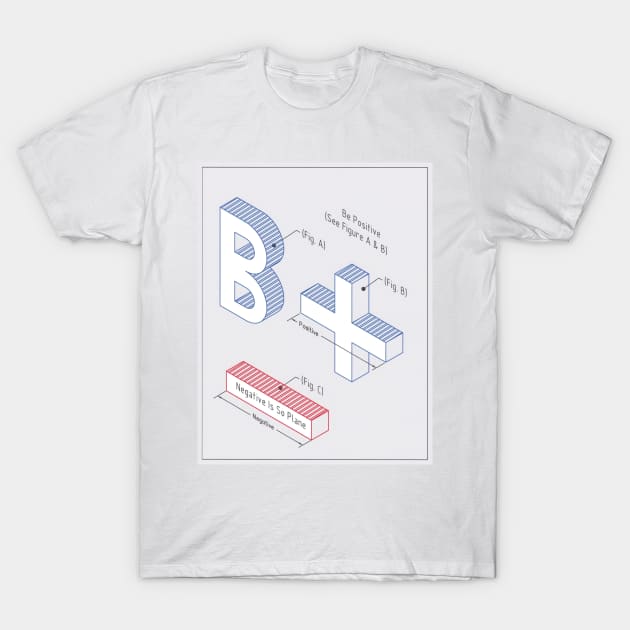 Be Positive T-Shirt by dennye